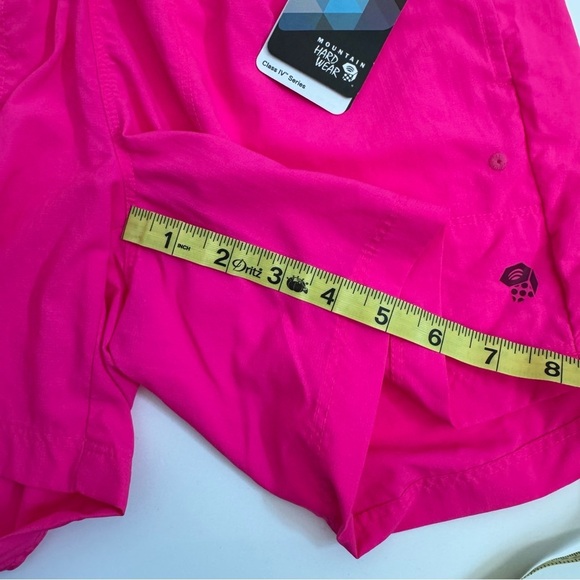NEW Mountain Hardwear Hot Pink Class IV Series 5 inch Short Size Small - Picture 10 of 12